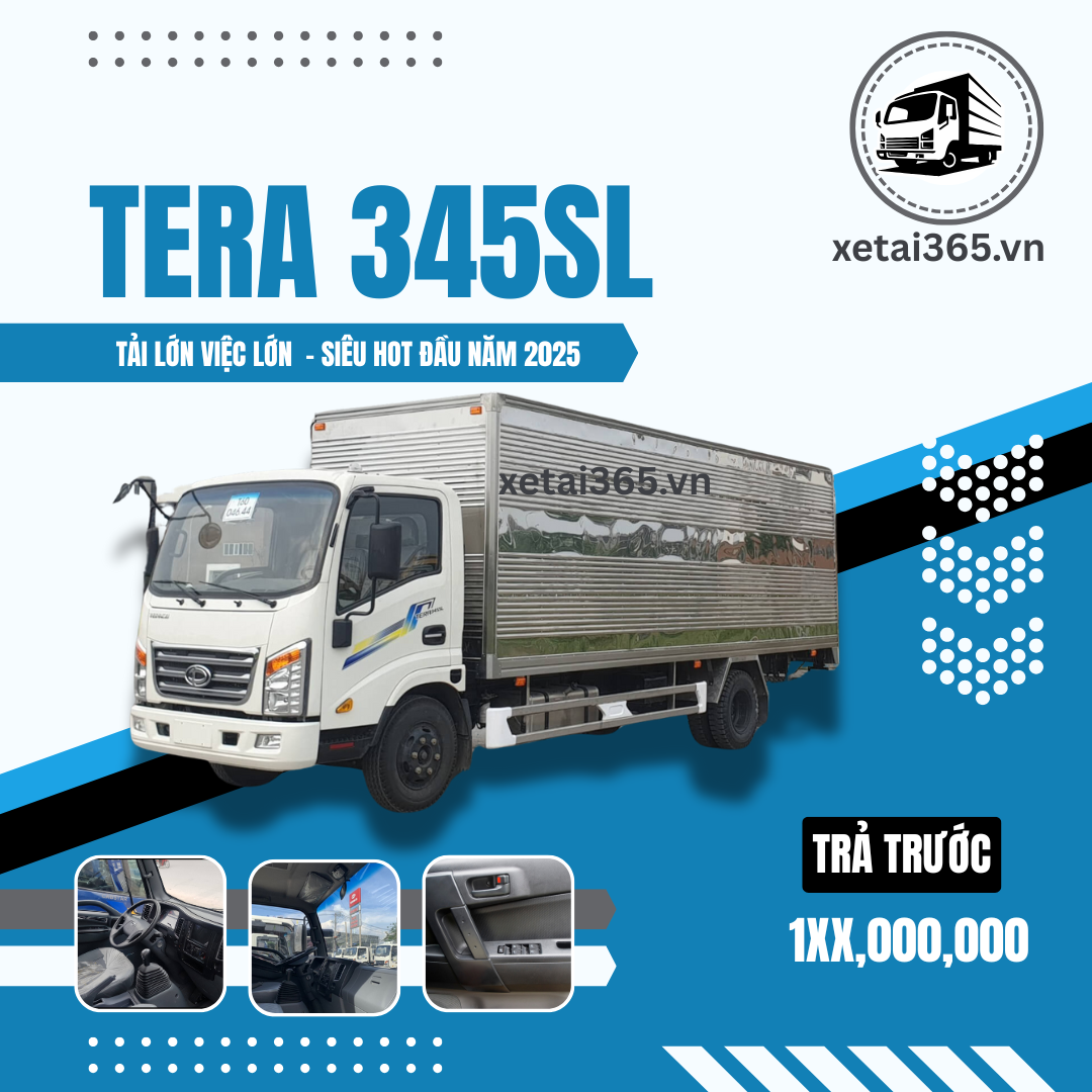 Top 5 lý do bạn nên mua xe tải Tera345sl 