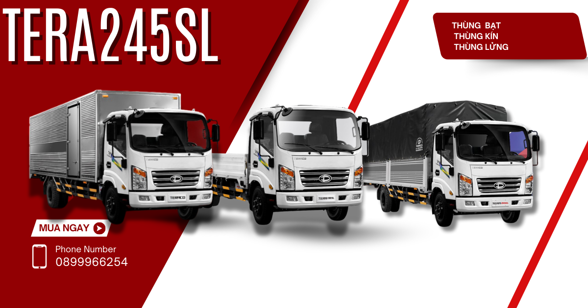 Đánh Giá Xe Tải Tera 245SL Mới Nhất – Có Nên Mua Không?