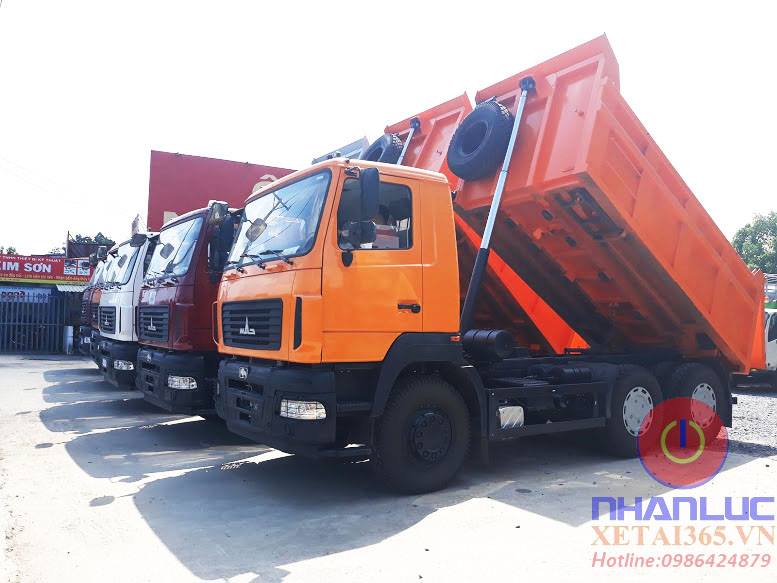 XE BEN MAZ EURO 4 MODEL 6501B3 / ĐẠI LÝ 3S MAZ BELARUS 