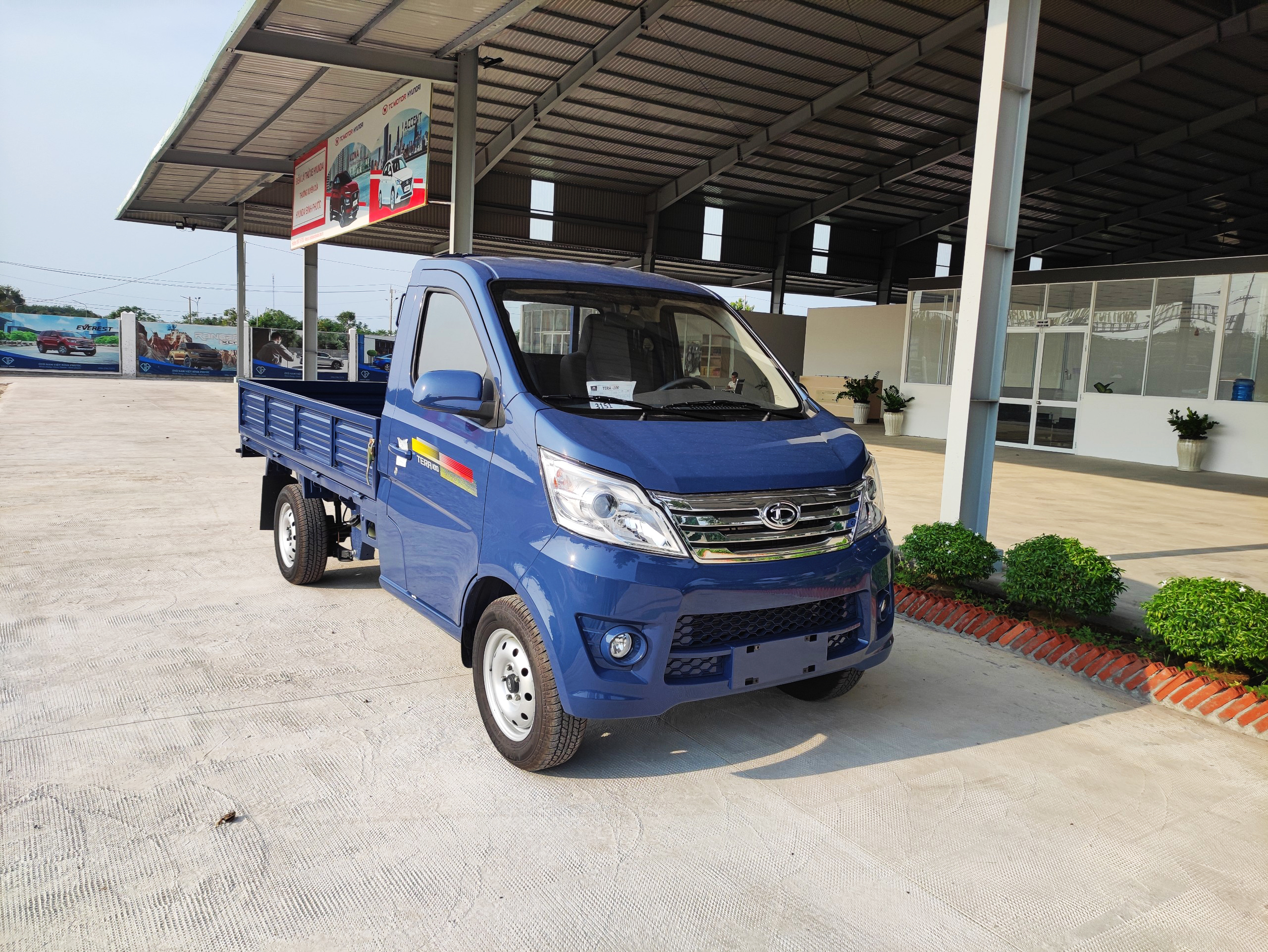 Xe Tải Teraco 100 thùng lửng 990kg máy Mitsubishi / Deahan Motor Việt Nam