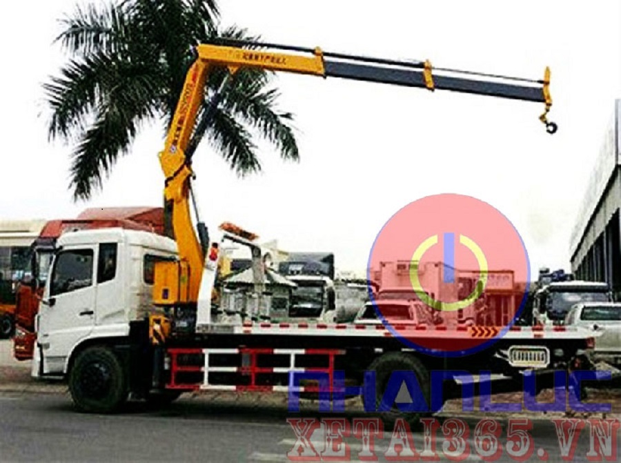 Cứu hộ giao thông 3 chức năng ,chở, kéo, cẩu gập 3.2 tấn / chuyên dùng nhập khẩu miền nam
